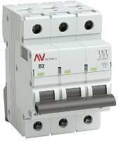 Выключатель автоматический EKF Averes AV-6 3п 2А B 6кА